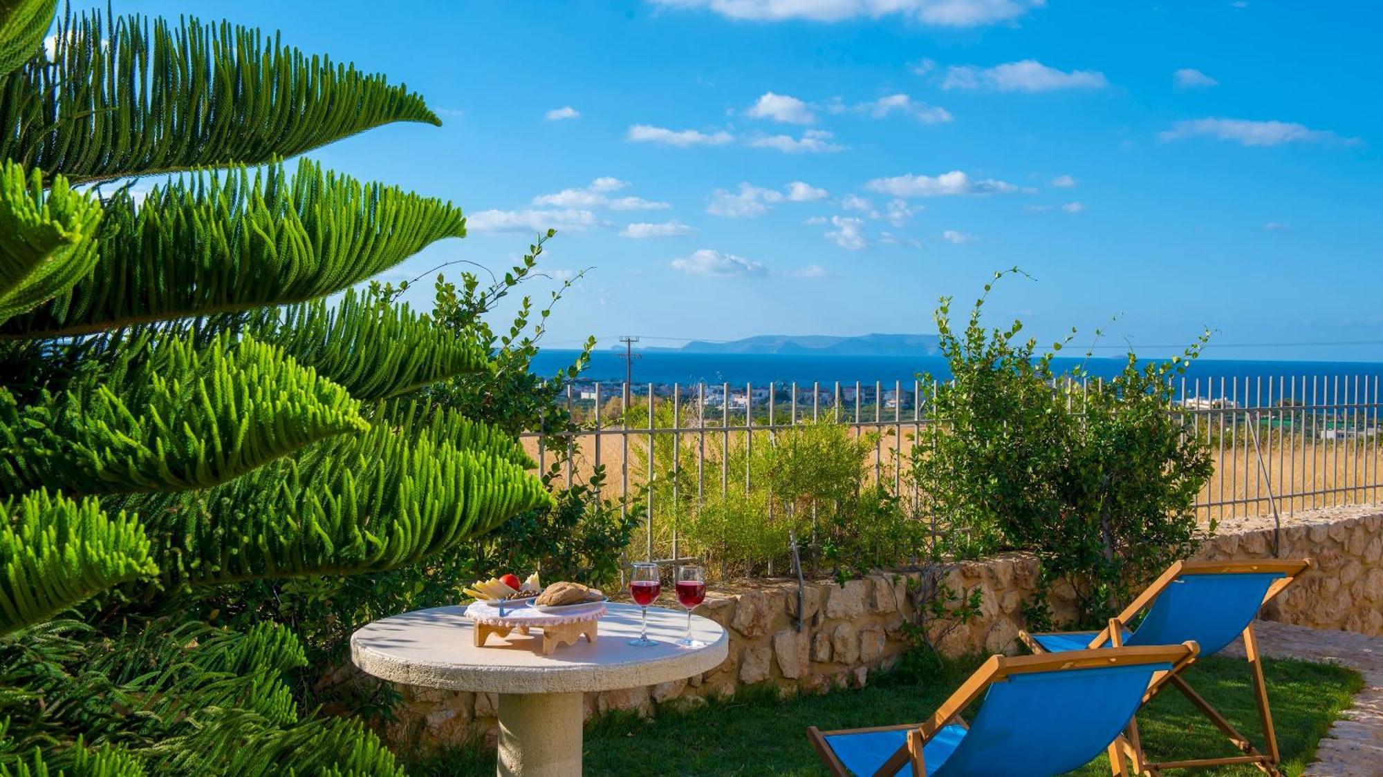 Azzuro Villa With Private Pool By Estia Chersonissos Buitenkant foto