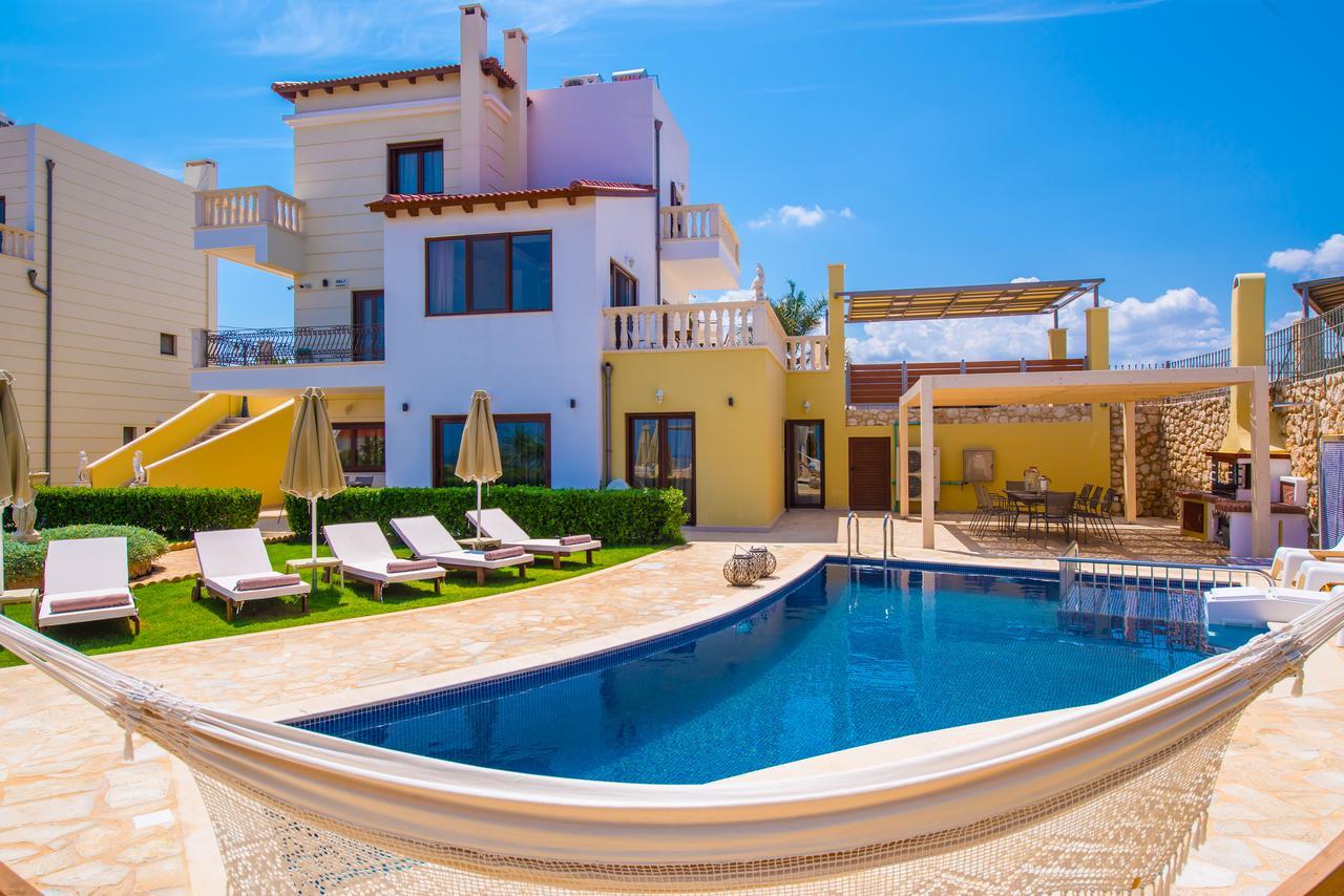 Azzuro Villa With Private Pool By Estia Chersonissos Buitenkant foto